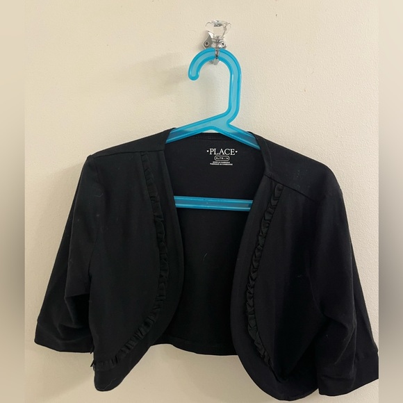 Black Shortsleeved cardigan - Picture 1 of 1